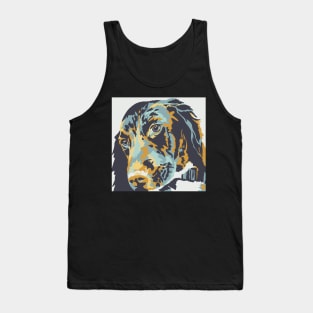 Rocket the Spaniel in retro colours Tank Top